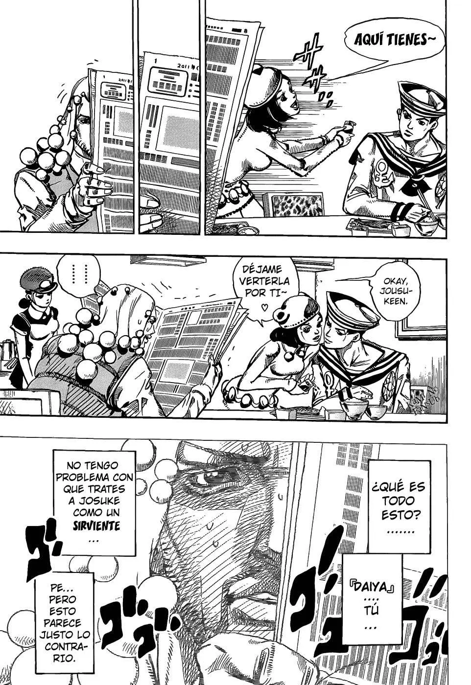 JoJo's Bizarre Adventure - Parte 8: JoJolion capítulo 11, página 17