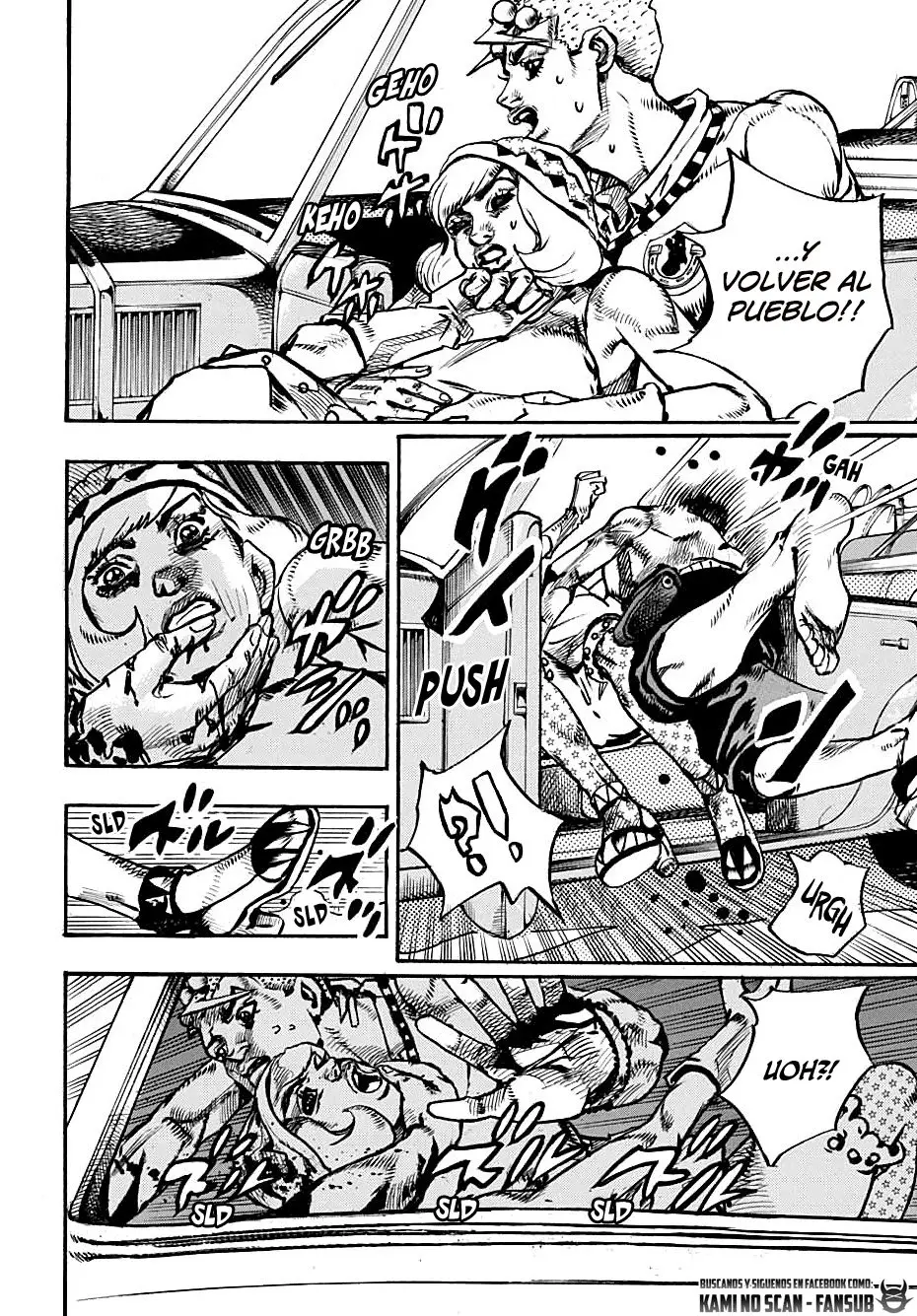 JoJo's Bizarre Adventure - Parte 8: JoJolion capítulo 110, página 12