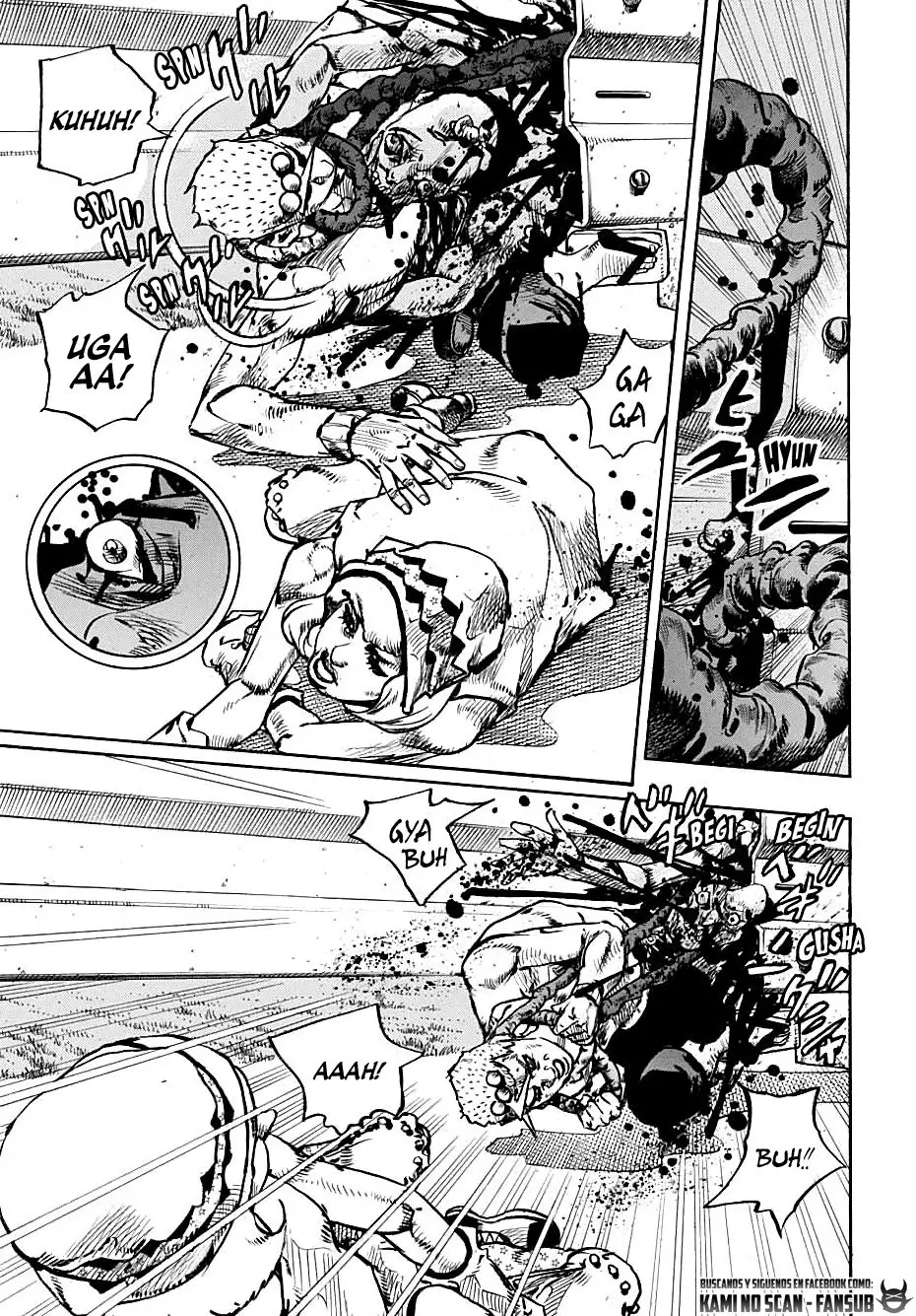 JoJo's Bizarre Adventure - Parte 8: JoJolion capítulo 110, página 17
