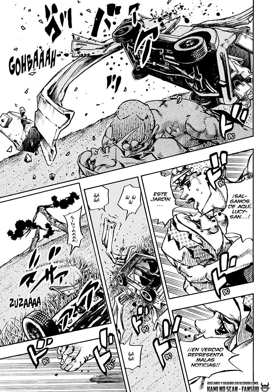 JoJo's Bizarre Adventure - Parte 8: JoJolion capítulo 110, página 27