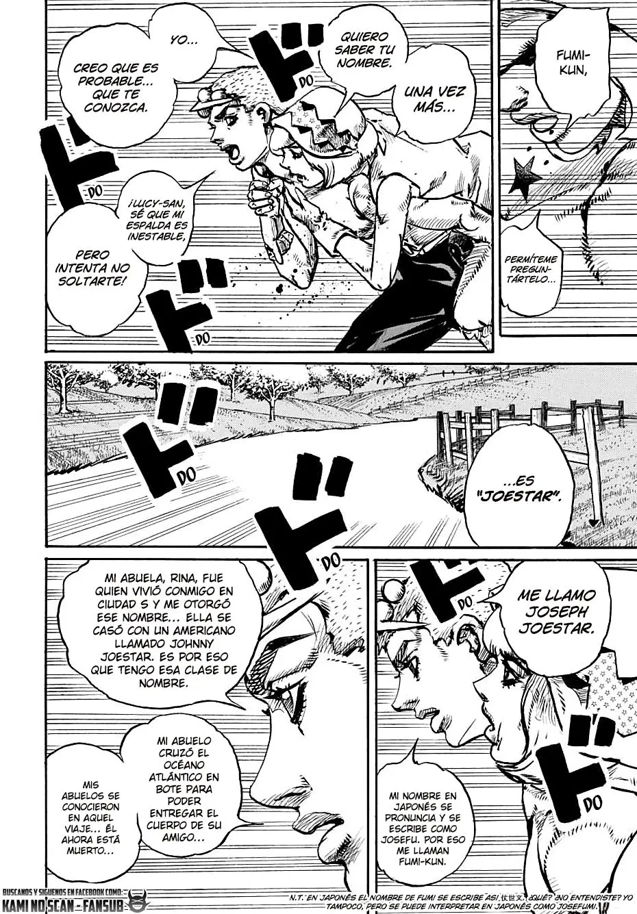 JoJo's Bizarre Adventure - Parte 8: JoJolion capítulo 110, página 28