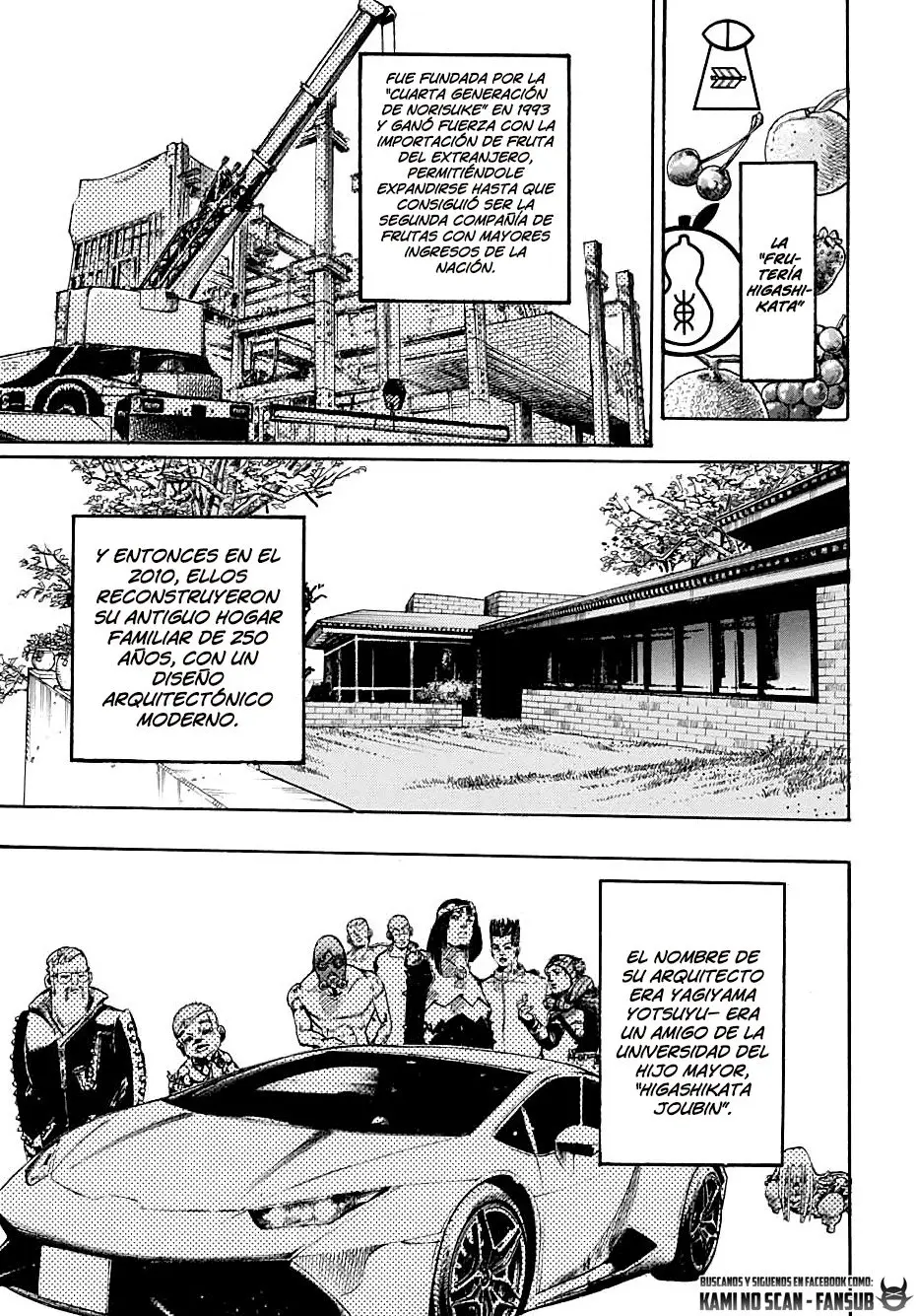 JoJo's Bizarre Adventure - Parte 8: JoJolion capítulo 110, página 33