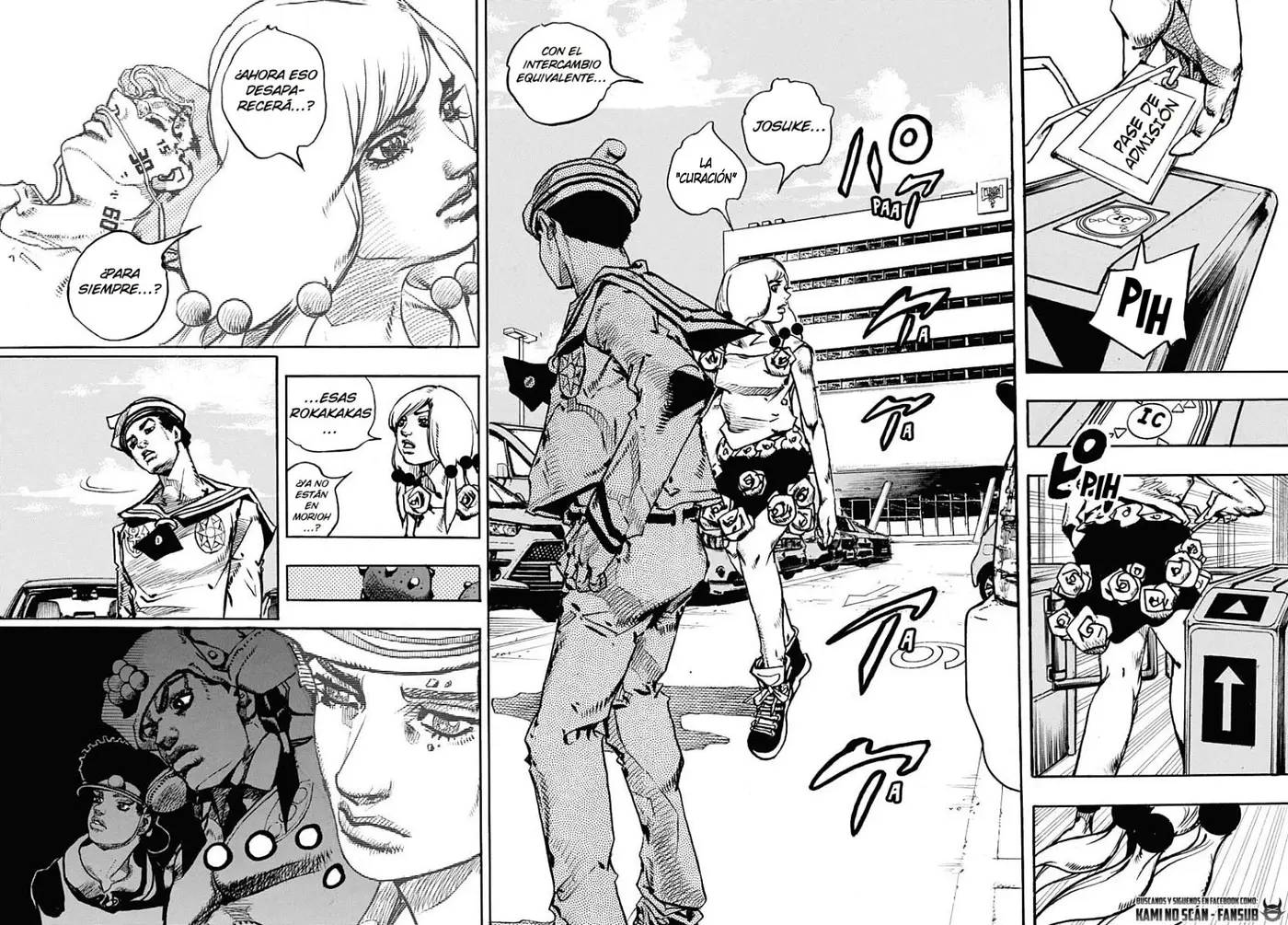 JoJo's Bizarre Adventure - Parte 8: JoJolion capítulo 110, página 34
