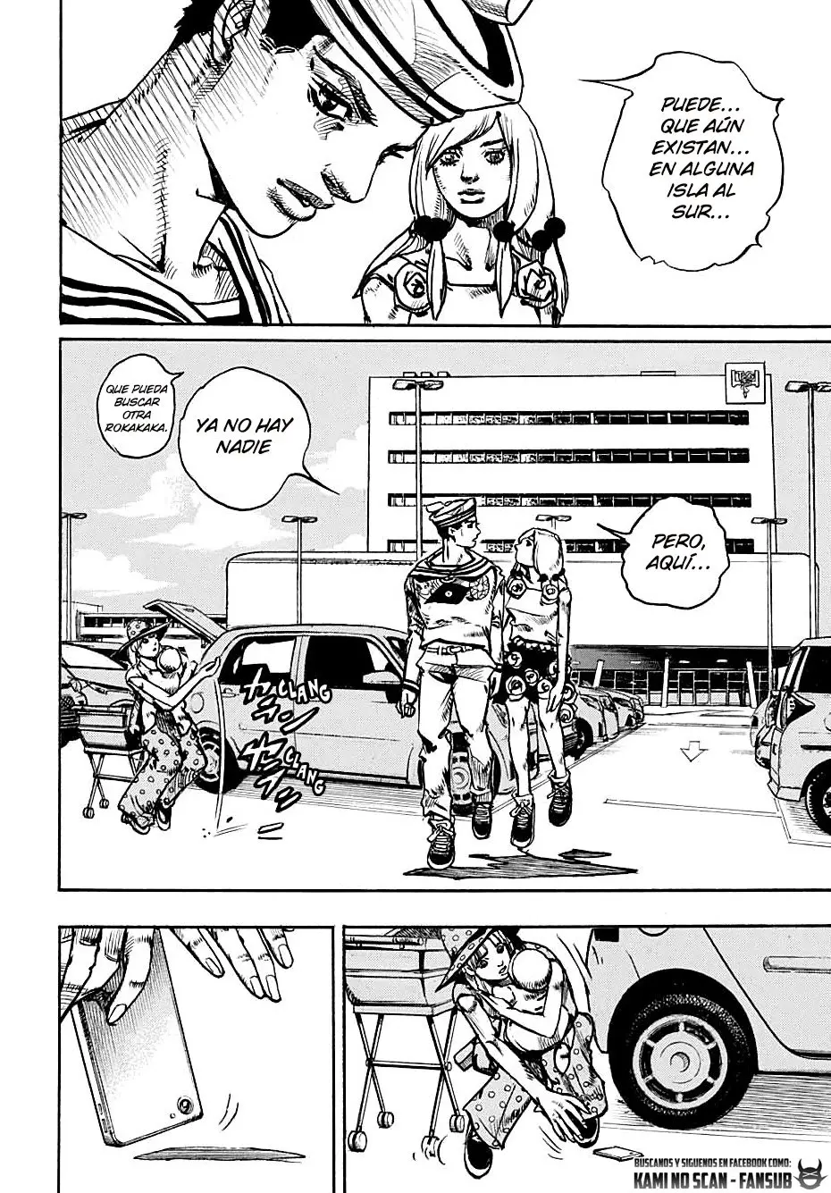 JoJo's Bizarre Adventure - Parte 8: JoJolion capítulo 110, página 35