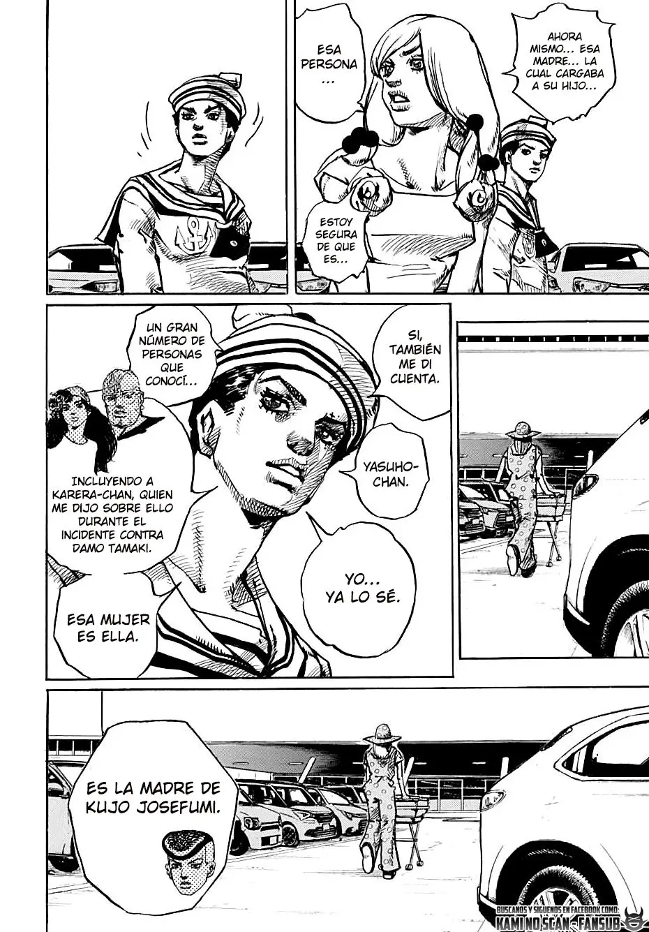 JoJo's Bizarre Adventure - Parte 8: JoJolion capítulo 110, página 37