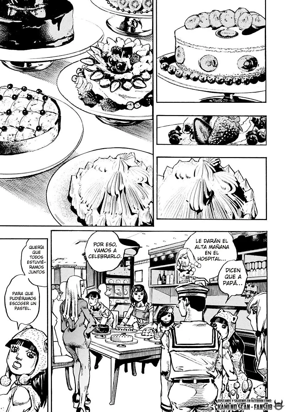 JoJo's Bizarre Adventure - Parte 8: JoJolion capítulo 110, página 44