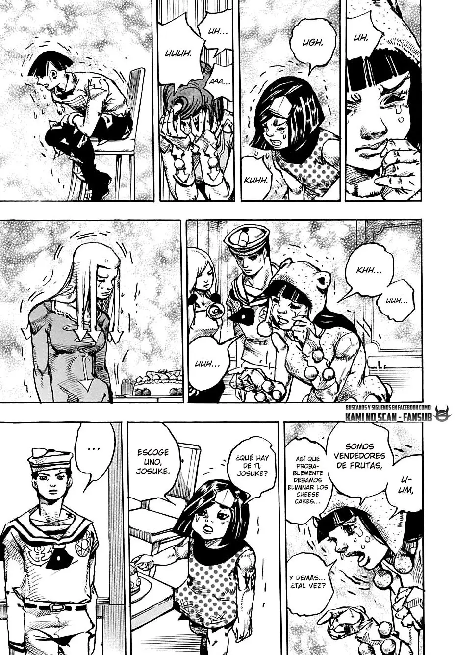 JoJo's Bizarre Adventure - Parte 8: JoJolion capítulo 110, página 46