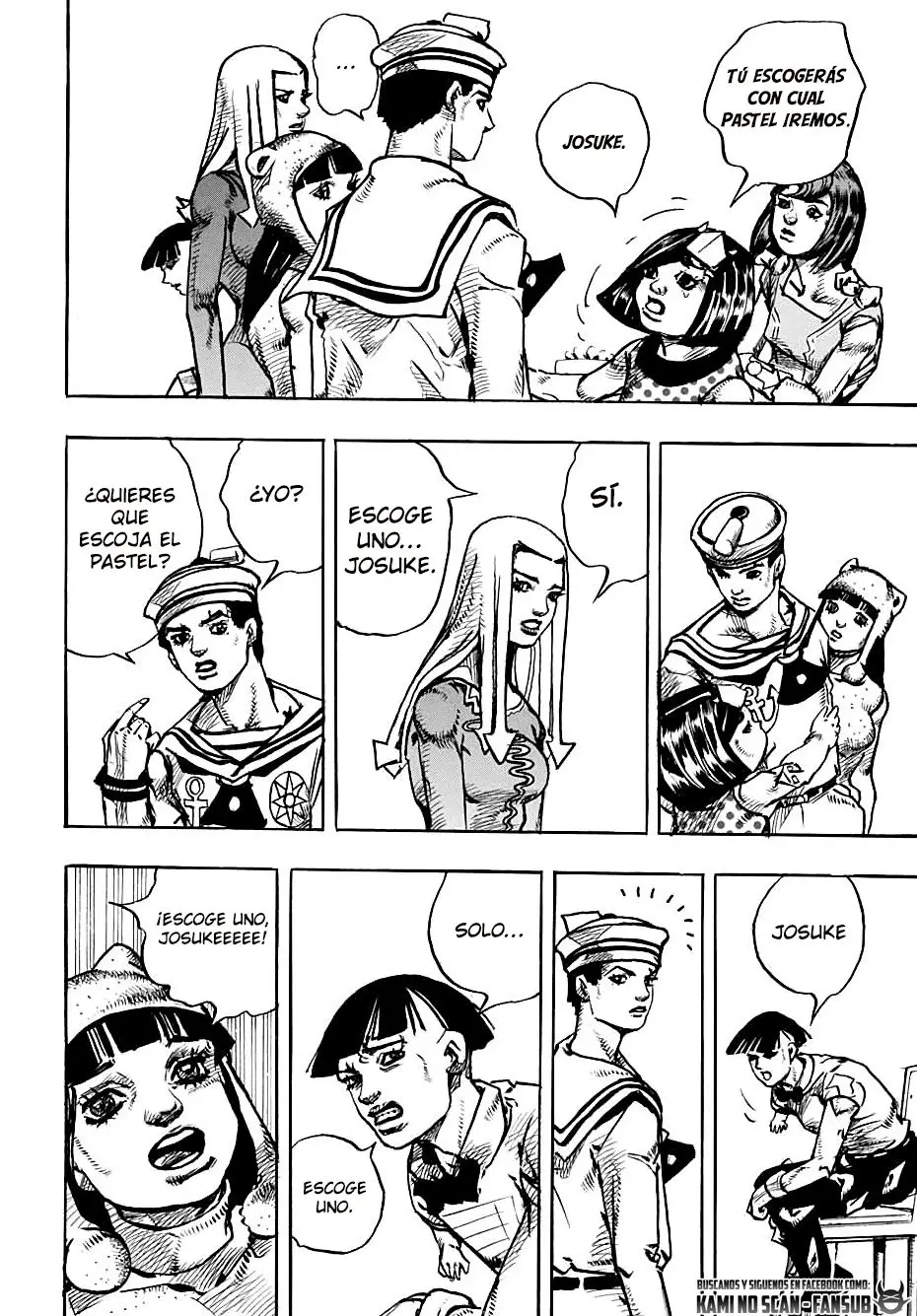 JoJo's Bizarre Adventure - Parte 8: JoJolion capítulo 110, página 47