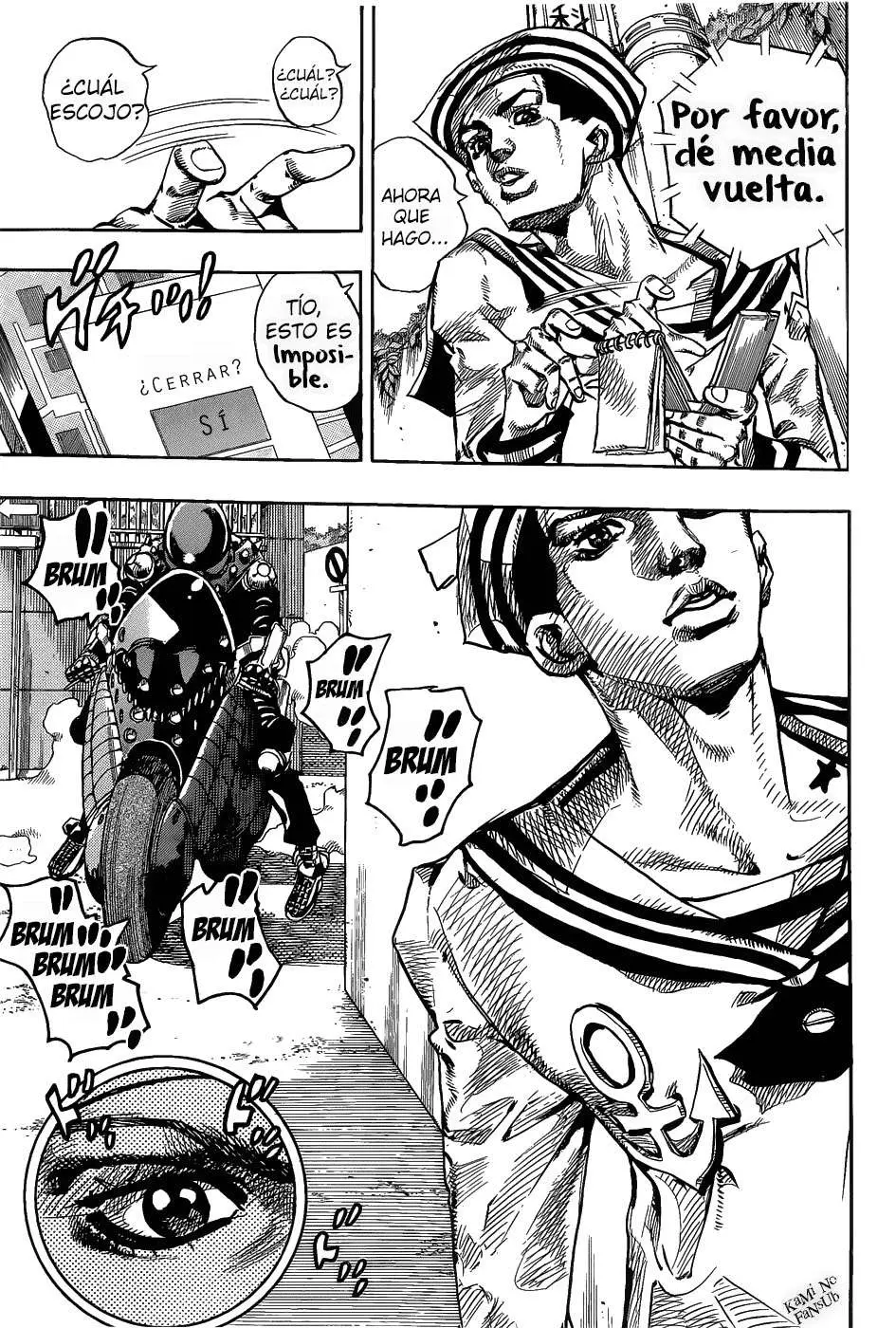 JoJo's Bizarre Adventure - Parte 8: JoJolion capítulo 12, página 33