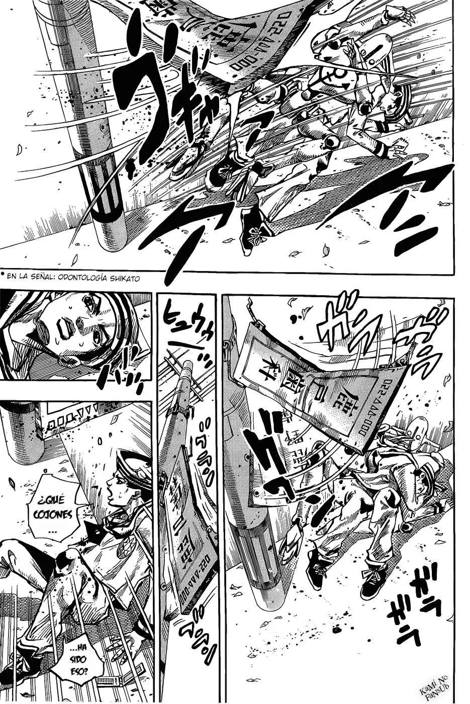 JoJo's Bizarre Adventure - Parte 8: JoJolion capítulo 12, página 37