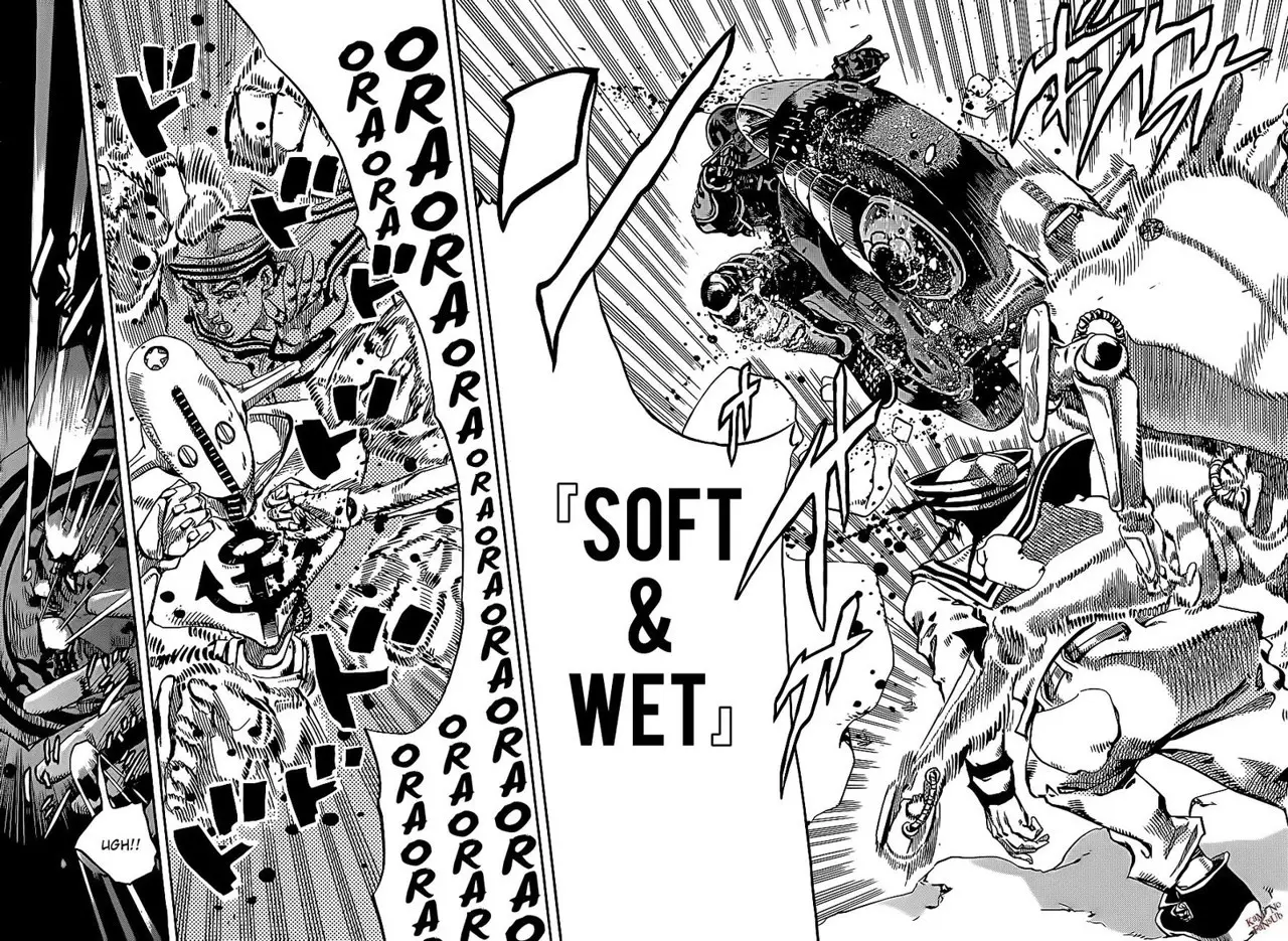 JoJo's Bizarre Adventure - Parte 8: JoJolion capítulo 14, página 35