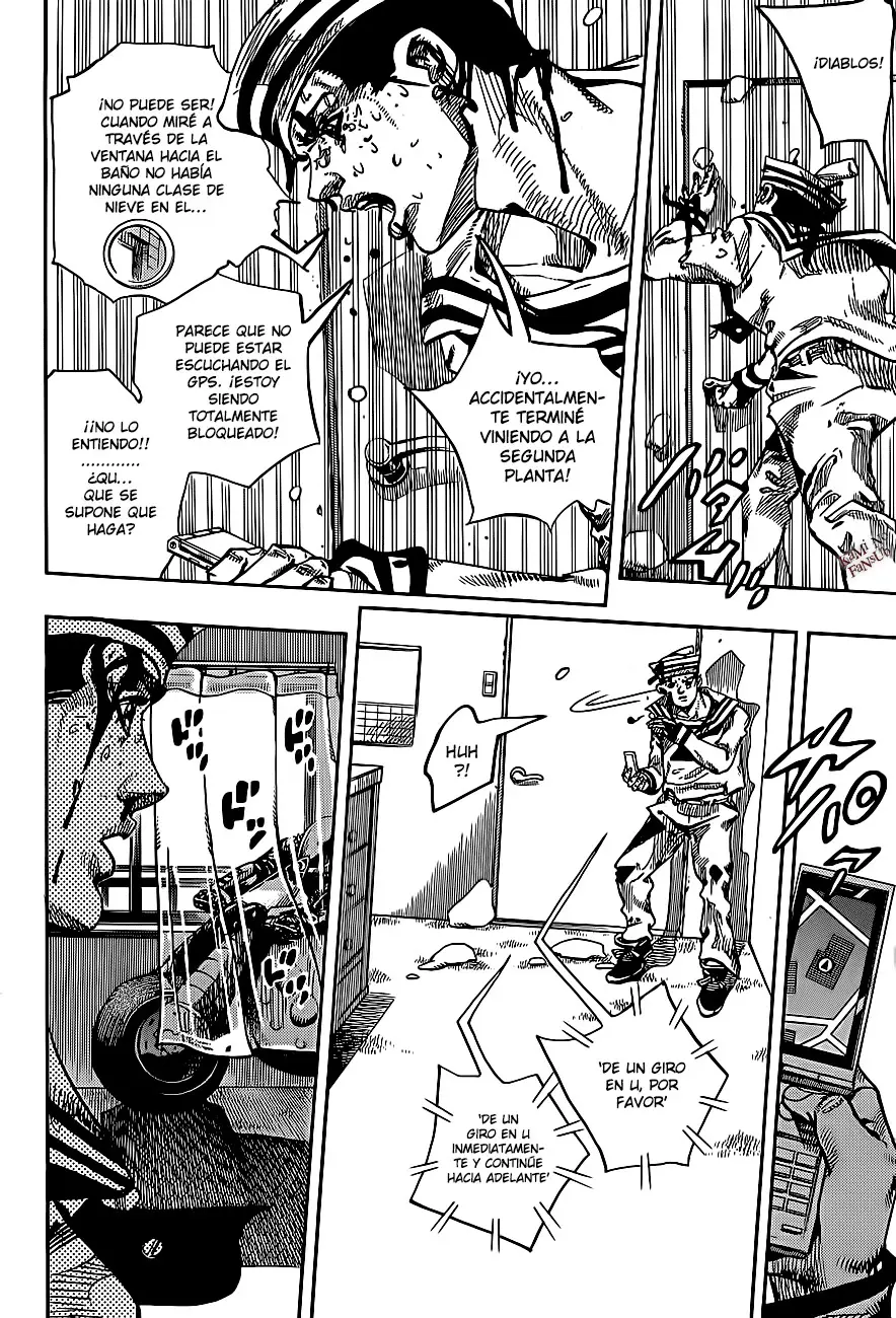 JoJo's Bizarre Adventure - Parte 8: JoJolion capítulo 14, página 38