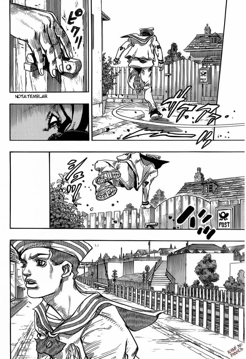 JoJo's Bizarre Adventure - Parte 8: JoJolion capítulo 15, página 8