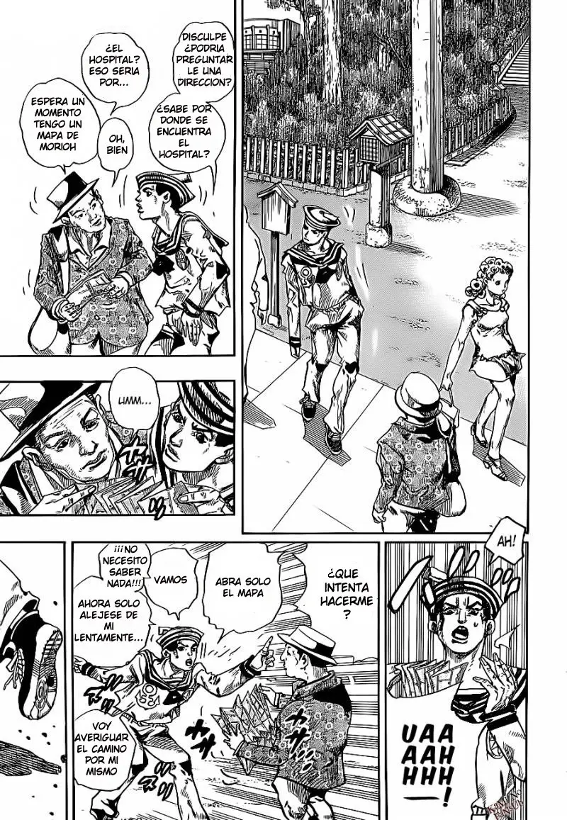 JoJo's Bizarre Adventure - Parte 8: JoJolion capítulo 15, página 9
