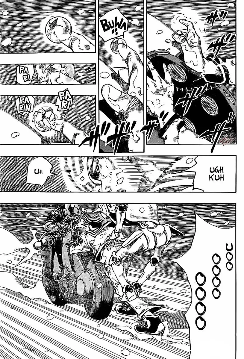 JoJo's Bizarre Adventure - Parte 8: JoJolion capítulo 15, página 17