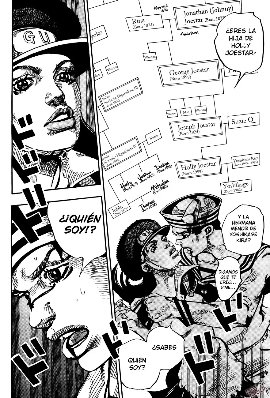 JoJo's Bizarre Adventure - Parte 8: JoJolion capítulo 17, página 19