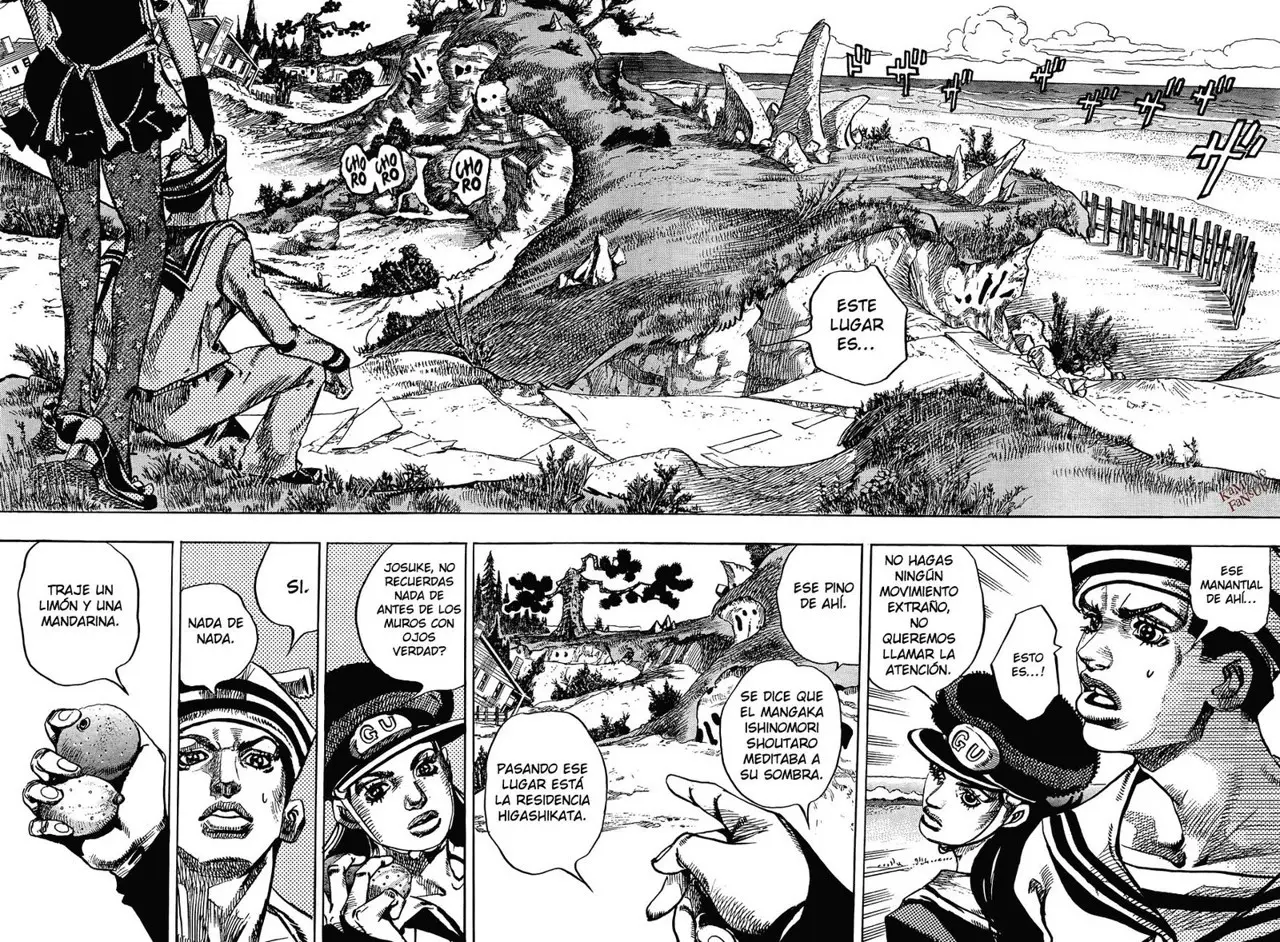 JoJo's Bizarre Adventure - Parte 8: JoJolion capítulo 17, página 23