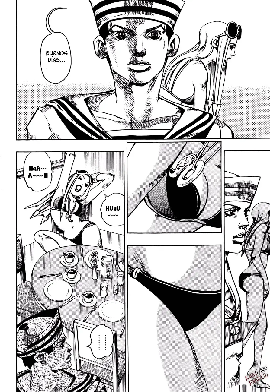 JoJo's Bizarre Adventure - Parte 8: JoJolion capítulo 18, página 7