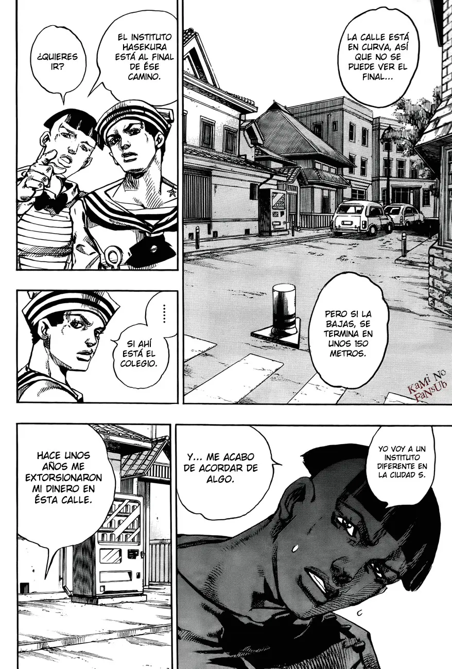 JoJo's Bizarre Adventure - Parte 8: JoJolion capítulo 18, página 19