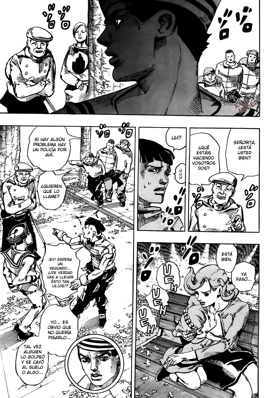 JoJo's Bizarre Adventure - Parte 8: JoJolion capítulo 18, página 32