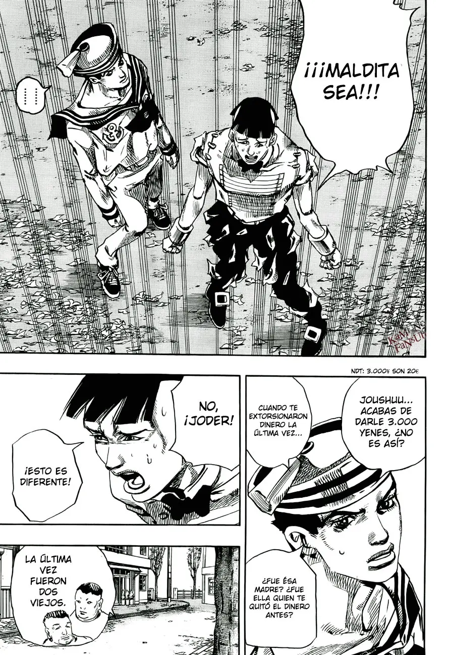 JoJo's Bizarre Adventure - Parte 8: JoJolion capítulo 18, página 36