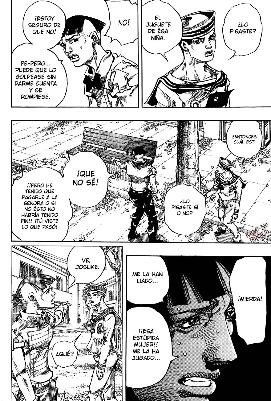 JoJo's Bizarre Adventure - Parte 8: JoJolion capítulo 18, página 37