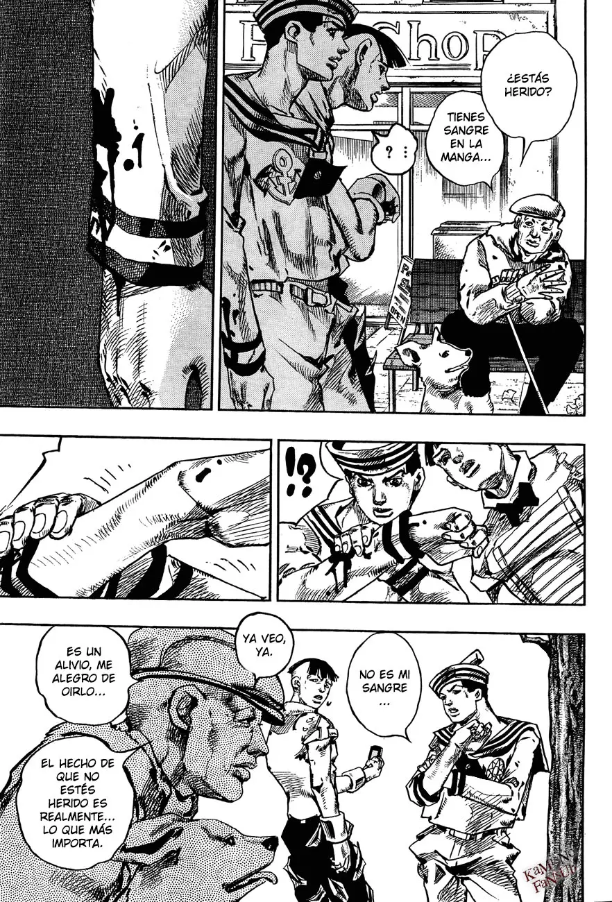 JoJo's Bizarre Adventure - Parte 8: JoJolion capítulo 18, página 40