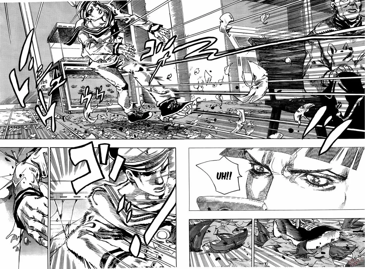 JoJo's Bizarre Adventure - Parte 8: JoJolion capítulo 18, página 47