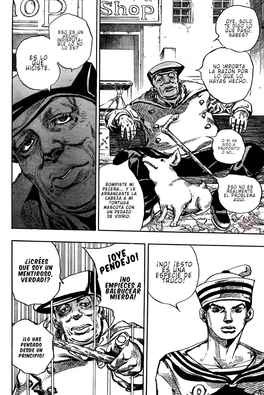 JoJo's Bizarre Adventure - Parte 8: JoJolion capítulo 19, página 6
