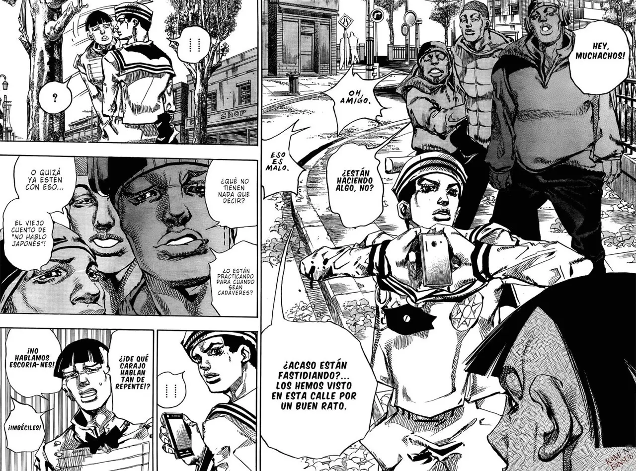 JoJo's Bizarre Adventure - Parte 8: JoJolion capítulo 19, página 18