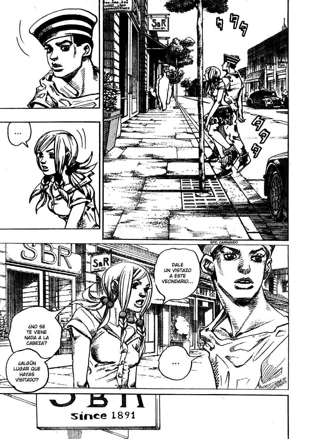 JoJo's Bizarre Adventure - Parte 8: JoJolion capítulo 2, página 27