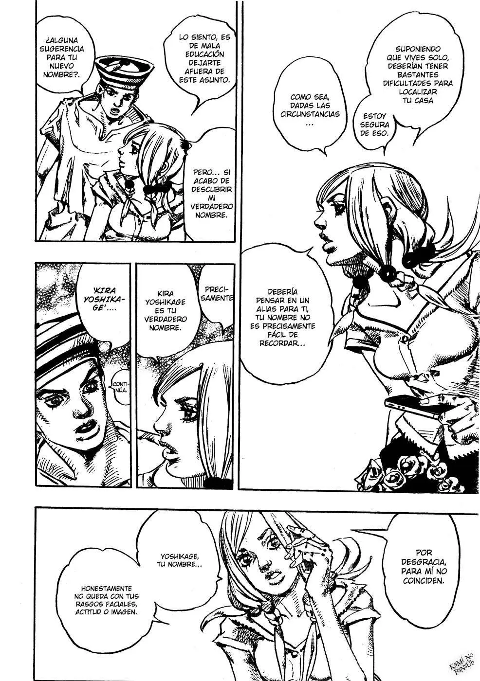 JoJo's Bizarre Adventure - Parte 8: JoJolion capítulo 2, página 37