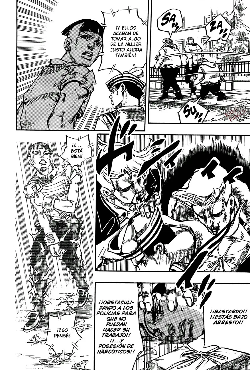 JoJo's Bizarre Adventure - Parte 8: JoJolion capítulo 20, página 23