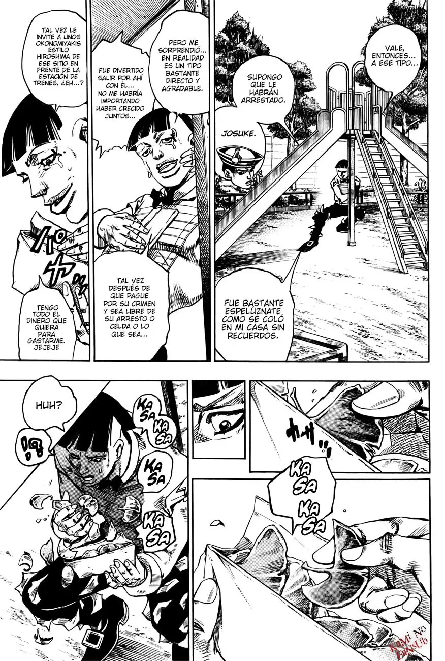 JoJo's Bizarre Adventure - Parte 8: JoJolion capítulo 21, página 15