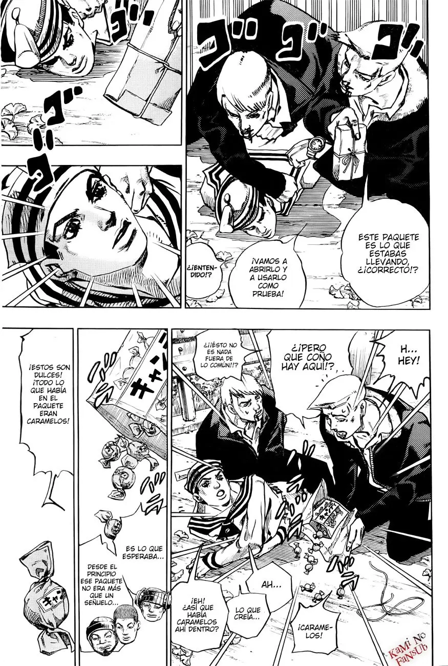 JoJo's Bizarre Adventure - Parte 8: JoJolion capítulo 21, página 17