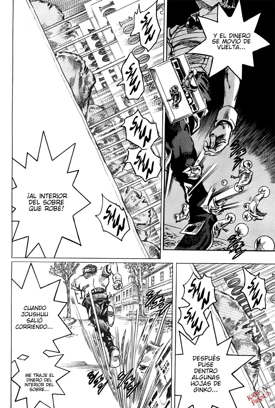 JoJo's Bizarre Adventure - Parte 8: JoJolion capítulo 21, página 22