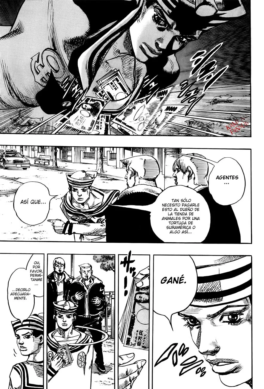 JoJo's Bizarre Adventure - Parte 8: JoJolion capítulo 21, página 23