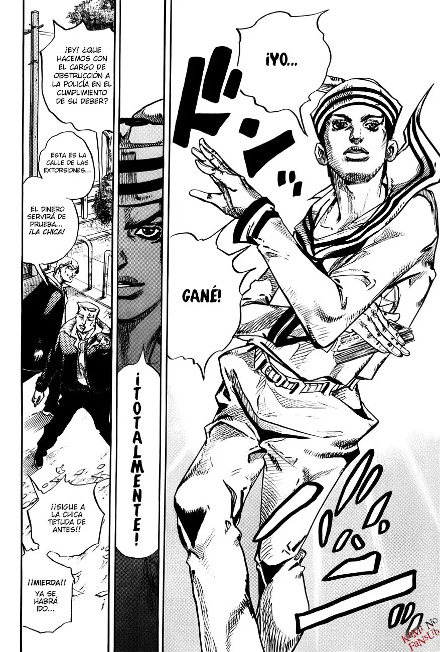 JoJo's Bizarre Adventure - Parte 8: JoJolion capítulo 21, página 24
