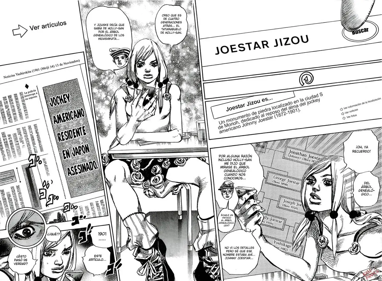 JoJo's Bizarre Adventure - Parte 8: JoJolion capítulo 21, página 30