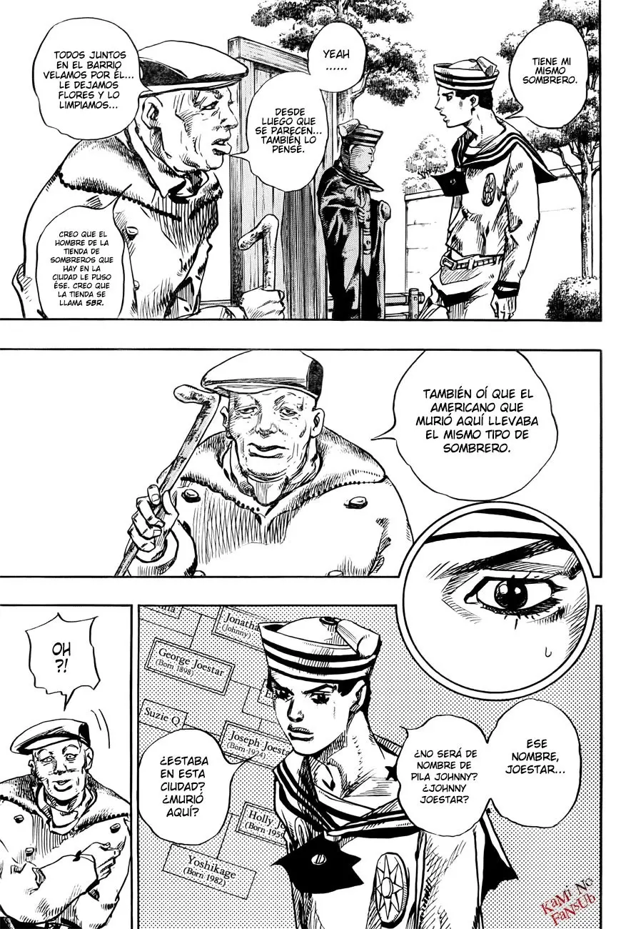 JoJo's Bizarre Adventure - Parte 8: JoJolion capítulo 21, página 40