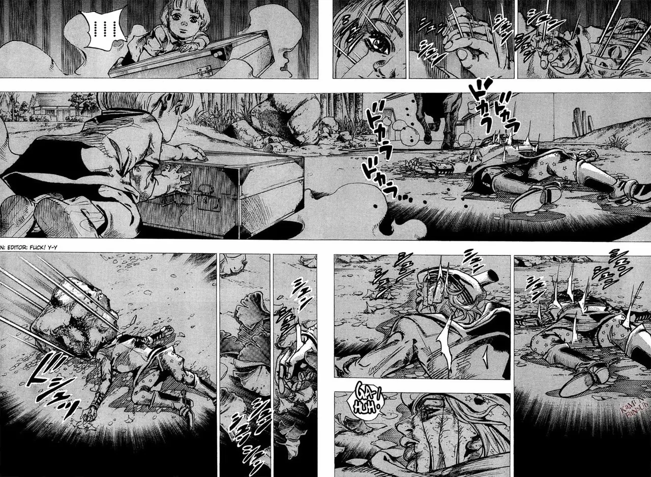 JoJo's Bizarre Adventure - Parte 8: JoJolion capítulo 22, página 14