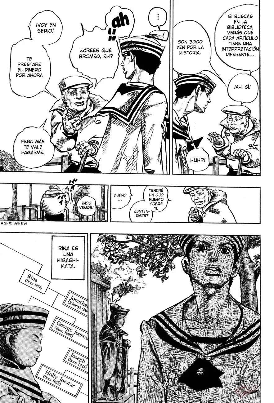 JoJo's Bizarre Adventure - Parte 8: JoJolion capítulo 22, página 18