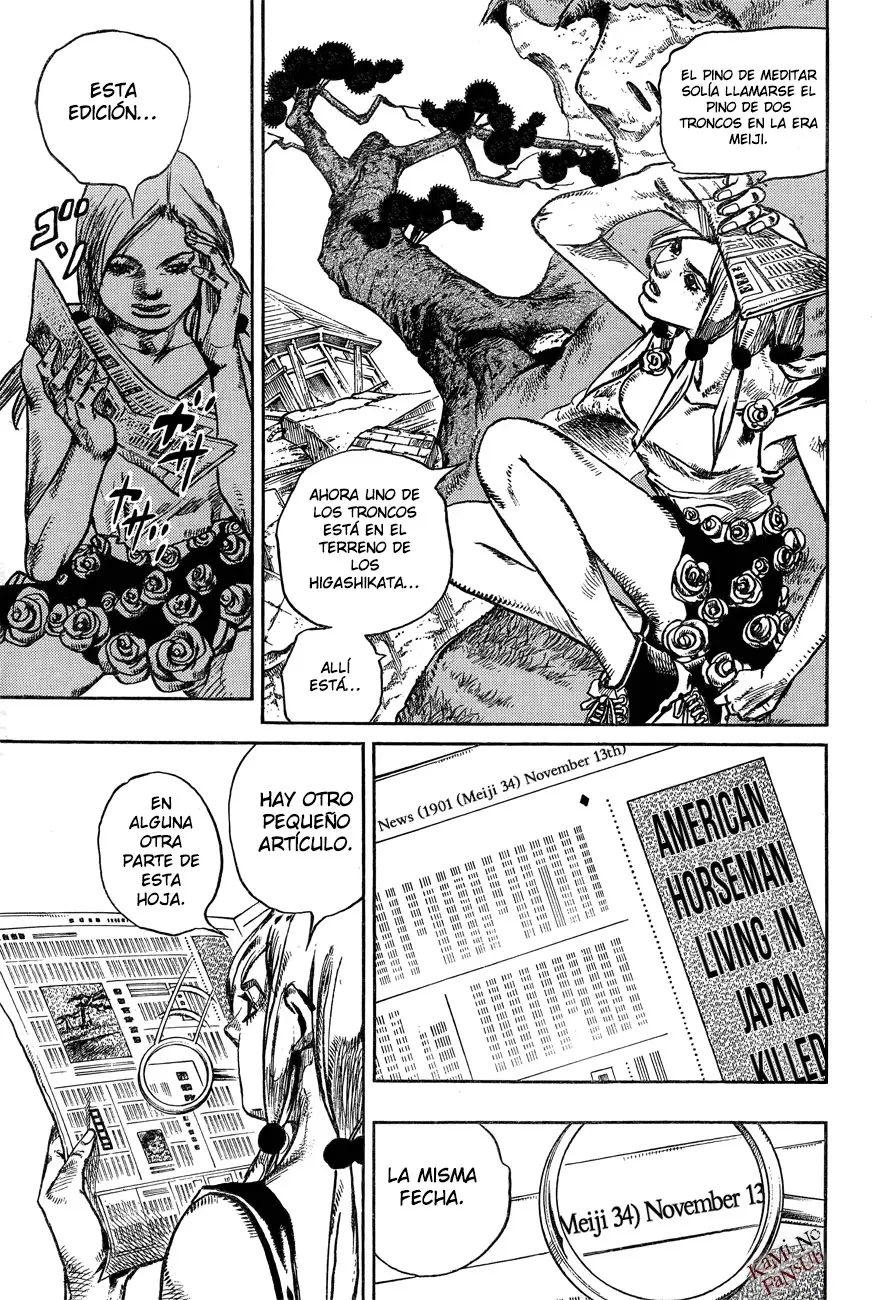 JoJo's Bizarre Adventure - Parte 8: JoJolion capítulo 22, página 23