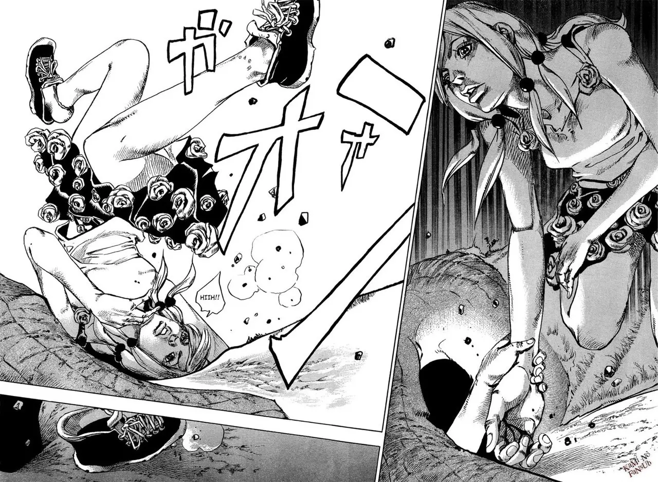 JoJo's Bizarre Adventure - Parte 8: JoJolion capítulo 22, página 28