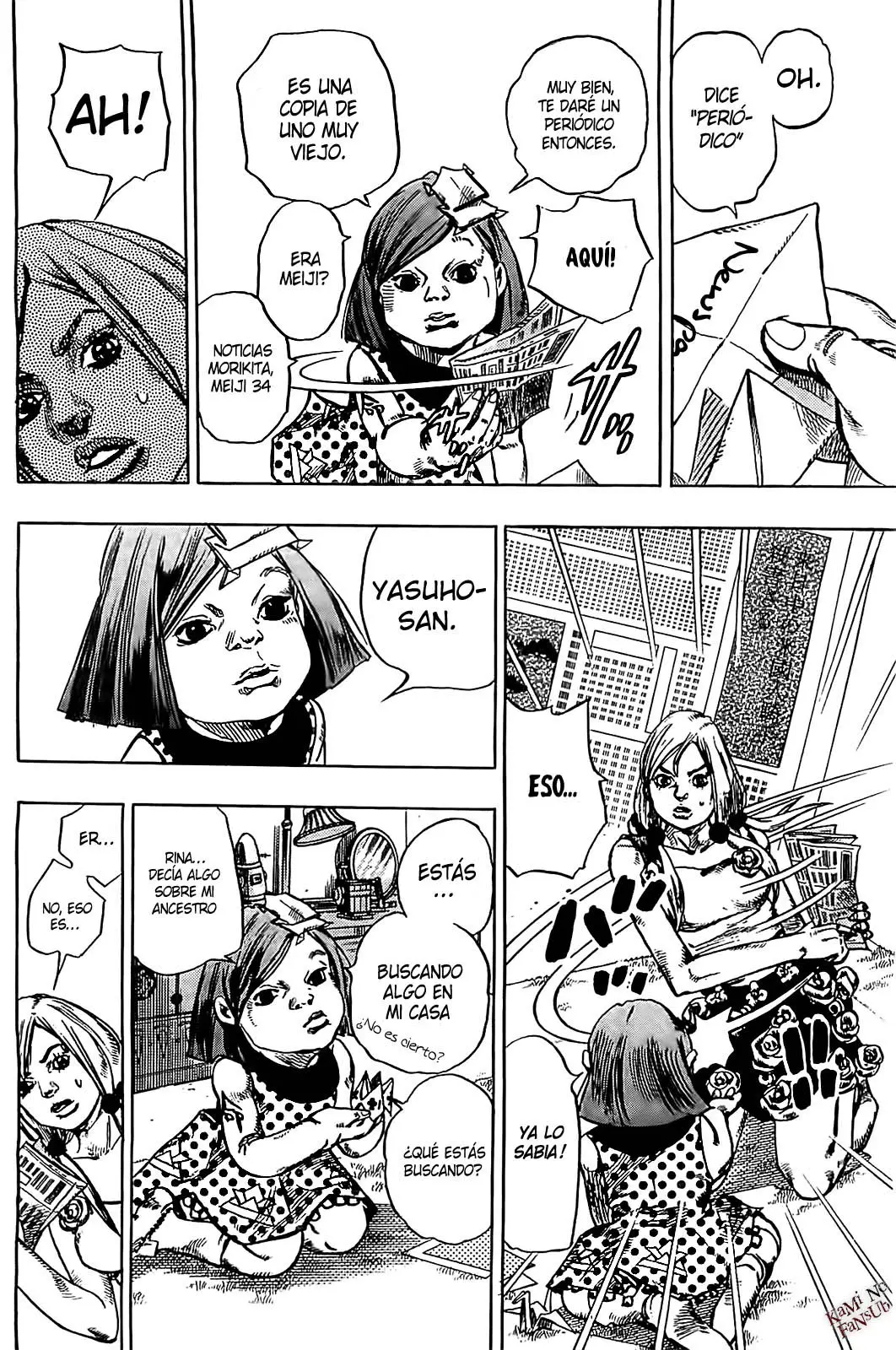 JoJo's Bizarre Adventure - Parte 8: JoJolion capítulo 23, página 13