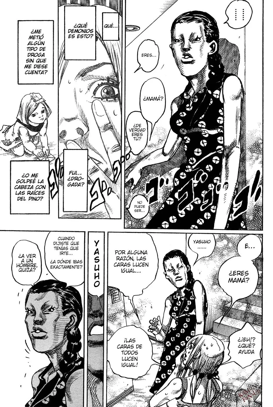 JoJo's Bizarre Adventure - Parte 8: JoJolion capítulo 24, página 34