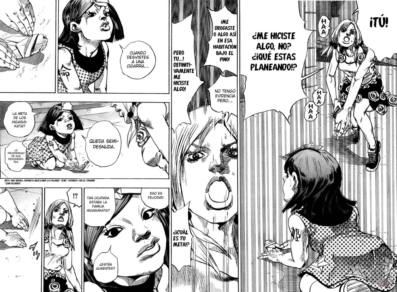 JoJo's Bizarre Adventure - Parte 8: JoJolion capítulo 24, página 42