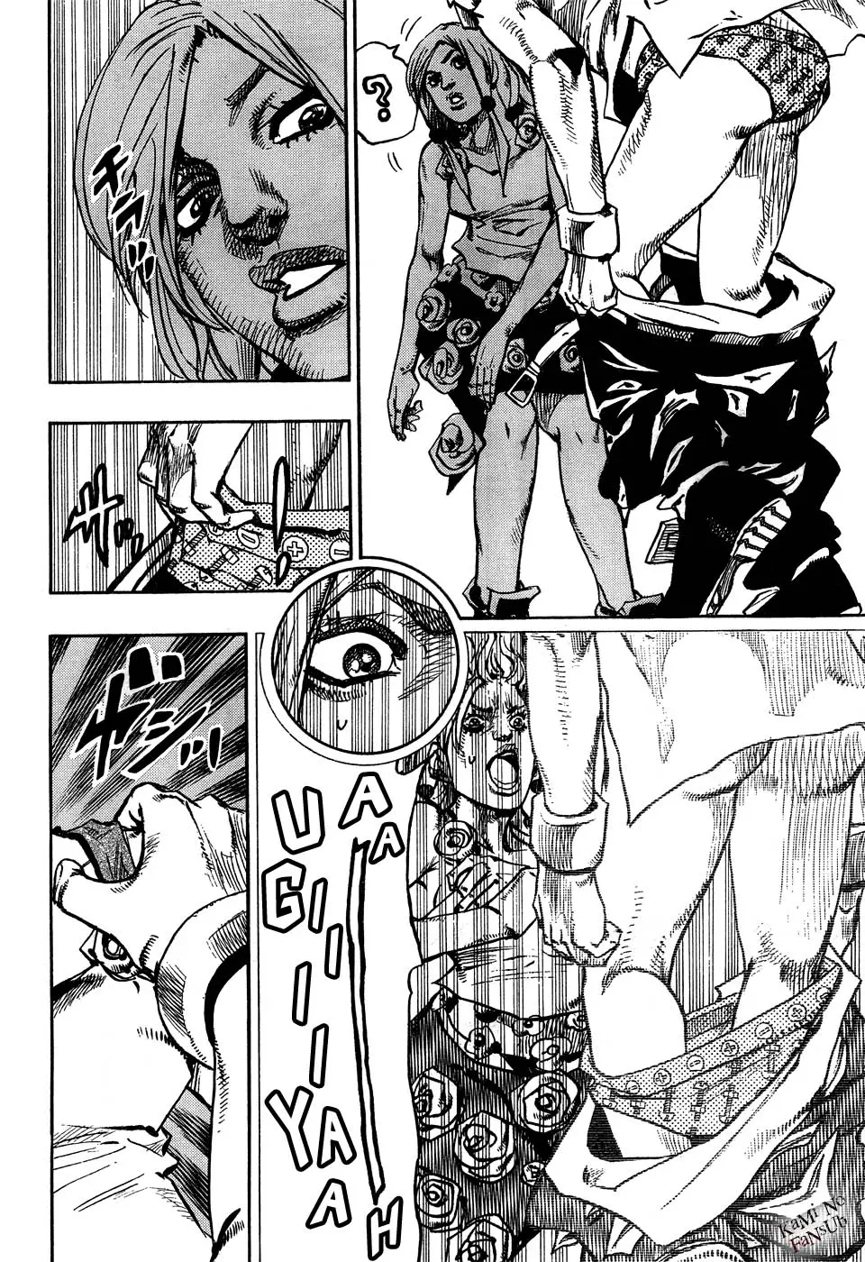JoJo's Bizarre Adventure - Parte 8: JoJolion capítulo 25, página 28