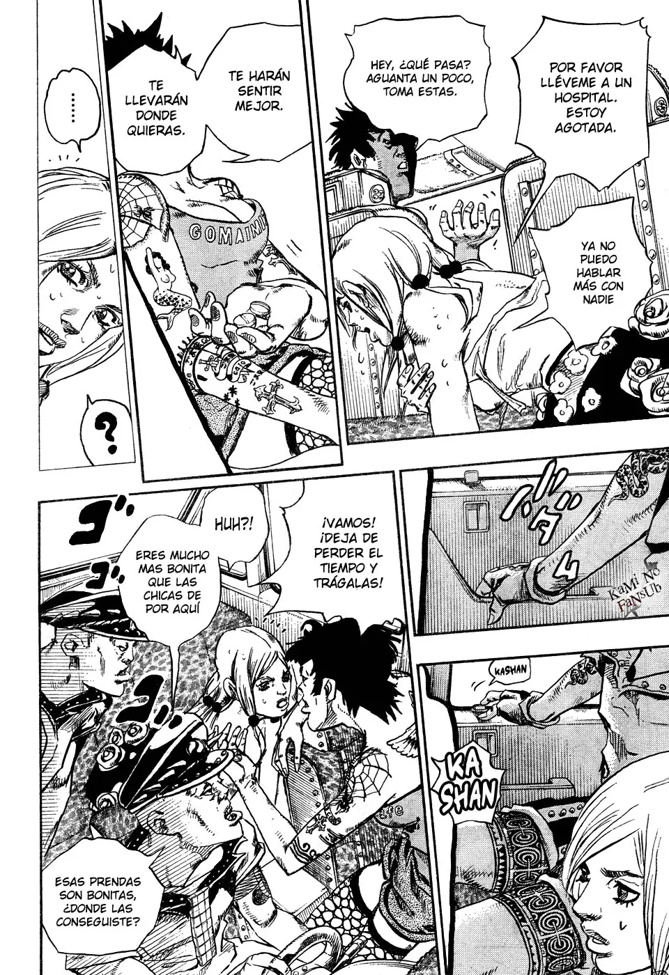 JoJo's Bizarre Adventure - Parte 8: JoJolion capítulo 25, página 34
