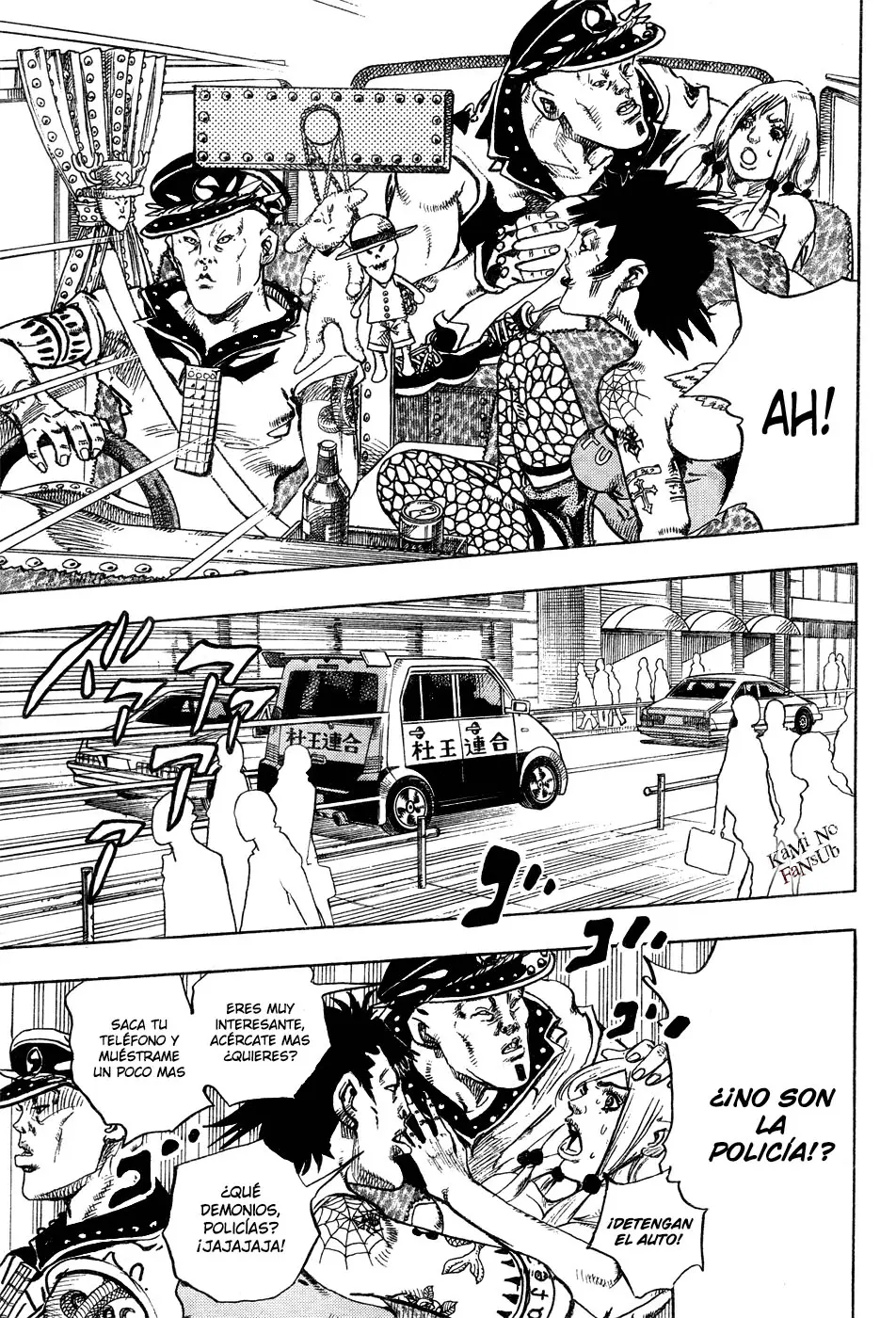 JoJo's Bizarre Adventure - Parte 8: JoJolion capítulo 25, página 35
